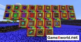 Color (Rainbow) мод для Minecraft 1.7.10. Скриншот №1