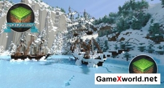Скачать карту Arendelle Frozen для Майнкрафт 1.7.10. Скриншот №1