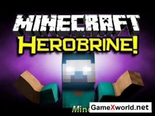 Скачать The Herobrine Mod для Minecraft 1.7.2 