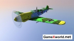 Messerschmitt Bf-109 E-4 карта для Minecraft. Скриншот №1
