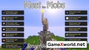 Карта Meet the Mobs для майнкрафт . Скриншот №3