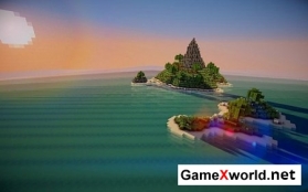 The Isle карта для Minecraft