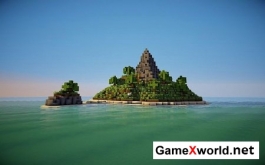 The Isle карта для Minecraft. Скриншот №1