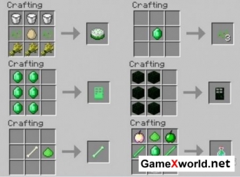 Emerald Mod для Minecraft 1.7.9. Скриншот №7