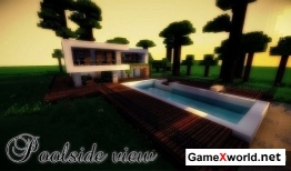 Карта Beautiful Modern House для Майнкрафт. Скриншот №3