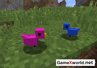 Ambient Birds для Minecraft 1.8. Скриншот №1