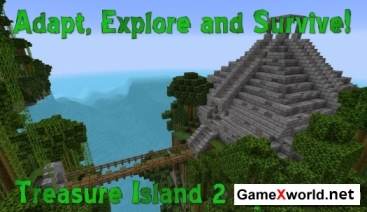 Карта Treasure Island 2 для Minecraft. Скриншот №3