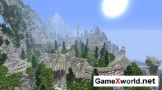The Valley of Imladris – Rivendell карта для Minecraft. Скриншот №1