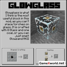 Скачать мод GlowBlocksMod для Майнкрафт 1.4.5. Скриншот №6