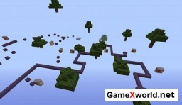 ButtonRun карта для Minecraft. Скриншот №1
