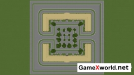 Town Plaza Spawn для Minecraft. Скриншот №1