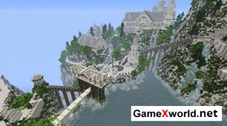 The Valley of Imladris – Rivendell карта для Minecraft. Скриншот №2