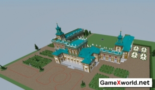 Карта Wilanow Palace для Майнкрафт. Скриншот №5