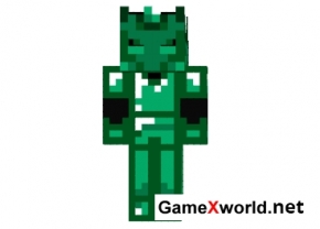 Emerald Knight скин для Minecraft