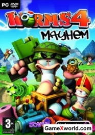 Worms 4: mayhem / червячки 4 погром (2005/Rus/5+)