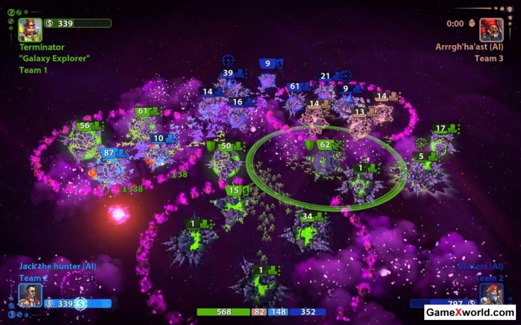 Planets under attack (2012) pc. Скриншот №1