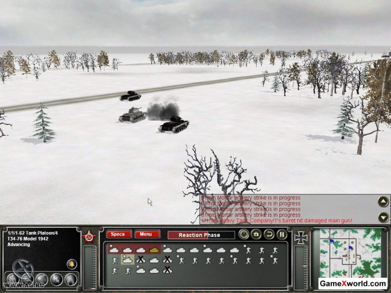 Panzer command: operation winter storm (2007) pc. Скриншот №2
