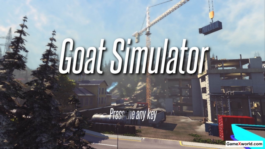 Симулятор козла / goat simulator (2014) pc. Скриншот №4