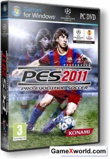 Pro evolution soccer 2011 + ups 2011 (2010/Rus/Eng/Repack)