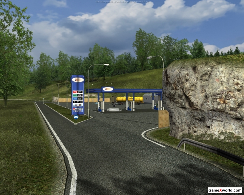 С грузом по европе 2: автобаны германии / german truck simulator (2010) pc. Скриншот №2
