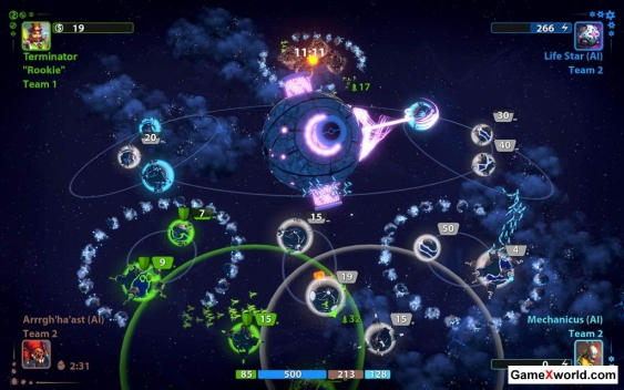 Planets under attack (2012) pc. Скриншот №4