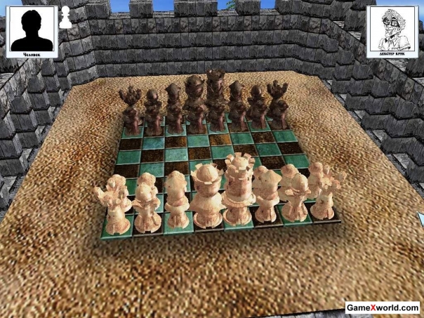 Шашки и шахматы 3d / checkers and chess 3d (2004) pc | лицензия. Скриншот №1