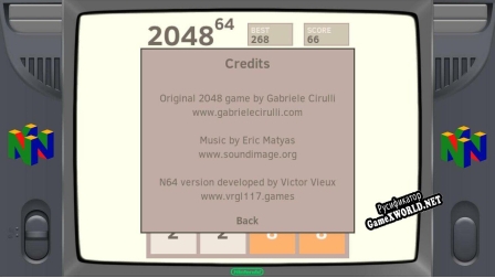 Русификатор для 2048 for Nintendo 64