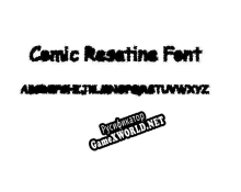 Русификатор для Comic Resatine Font