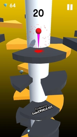 Русификатор для Helix Jump Ball-Spiral Tower