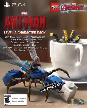 Русификатор для LEGO Marvels Avengers Ant-Man Character Pack