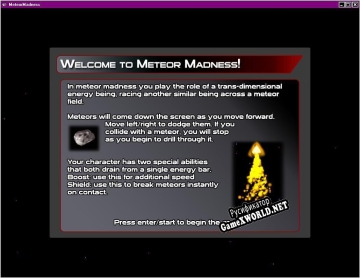 Русификатор для Meteor Madness