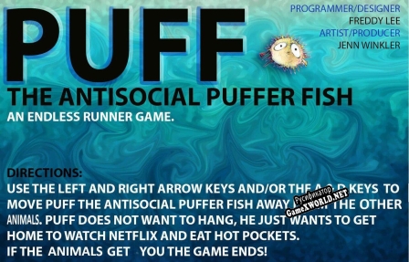 Русификатор для Puff the Antisocial Pufferfish