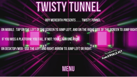 Русификатор для Twisty Tunnel (itch)