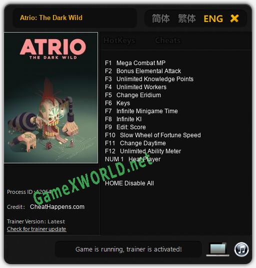Atrio: The Dark Wild: Читы, Трейнер +13 [CheatHappens.com]