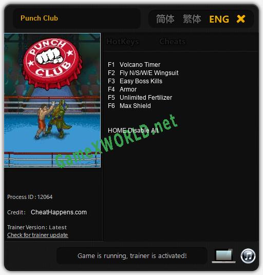 Punch Club: Читы, Трейнер +6 [CheatHappens.com]