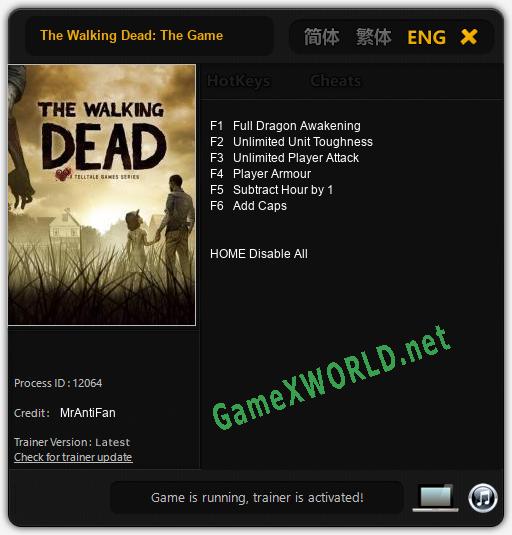 The Walking Dead: The Game: Читы, Трейнер +6 [MrAntiFan]