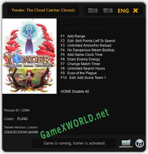 Yonder: The Cloud Catcher Chronicles: Читы, Трейнер +10 [FLiNG]